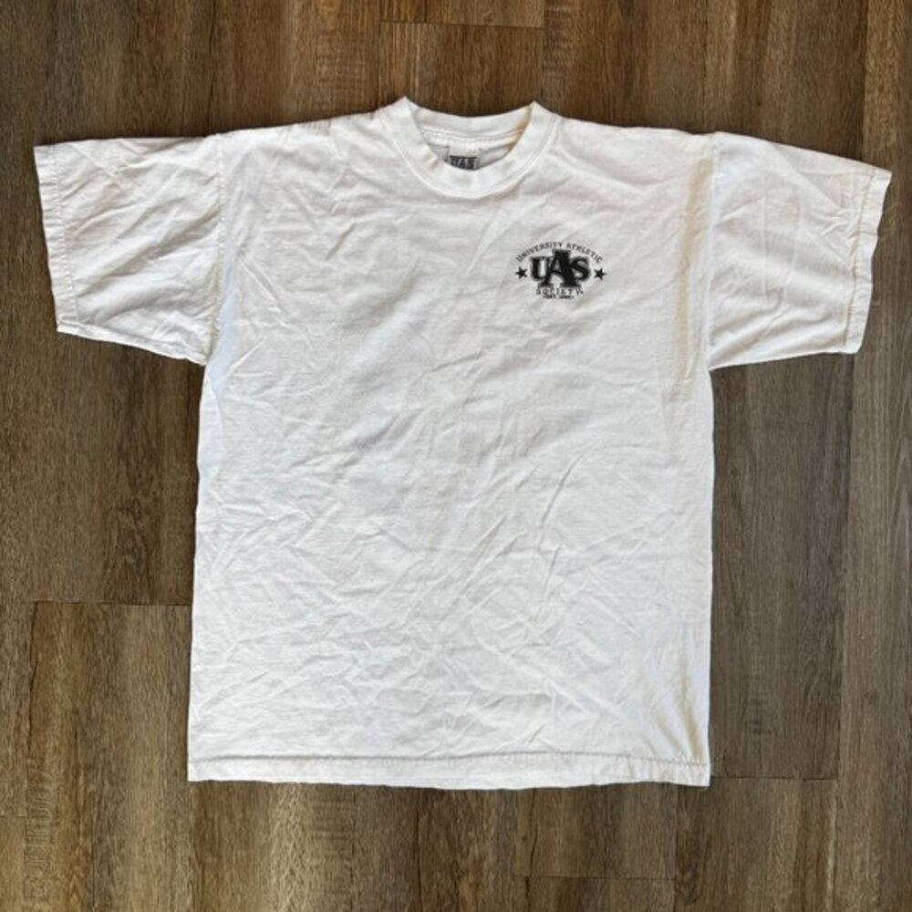 Vintage University Athletic Baseball T Shirt Large